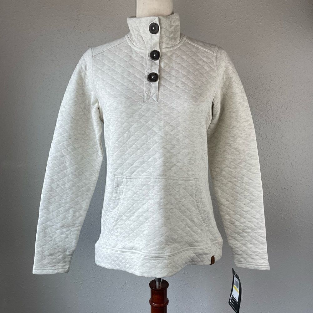 NWT Merritt Quilted Pullover Size M